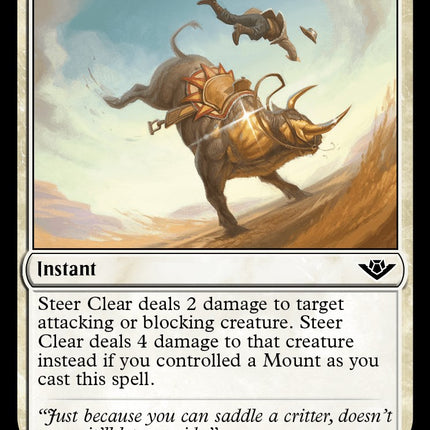 Steer Clear [OTJ - 31]