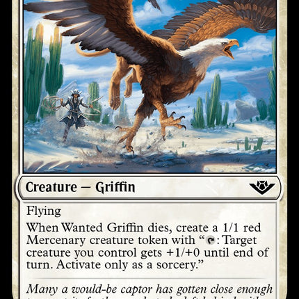 Wanted Griffin [OTJ - 38]