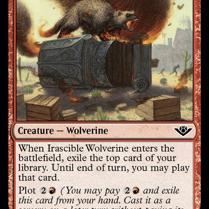 Irascible Wolverine [OTJ - 130]