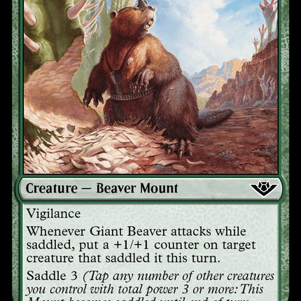 Giant Beaver [OTJ - 165]