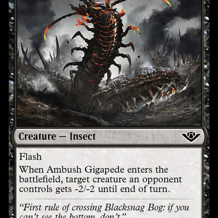 Ambush Gigapede [OTJ - 77]