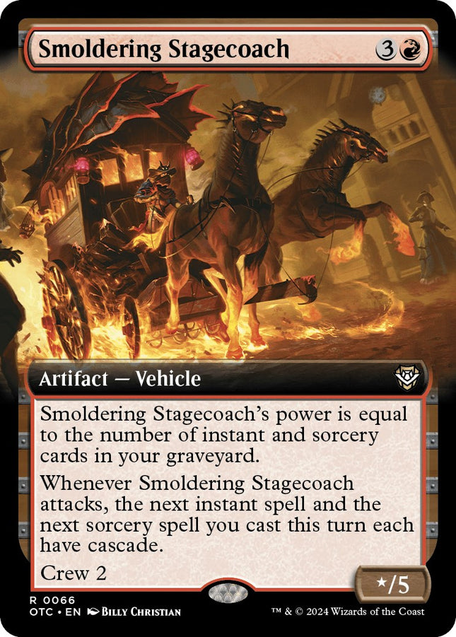 Smoldering Stagecoach (Extended Art) [OTC - 66]