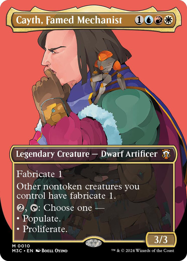 Cayth, Famed Mechanist (Borderless) [M3C - 10]
