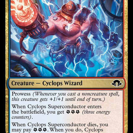 Cyclops Superconductor [MH3 - 182]