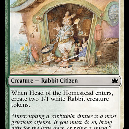 Head of the Homestead [BLB - 216]