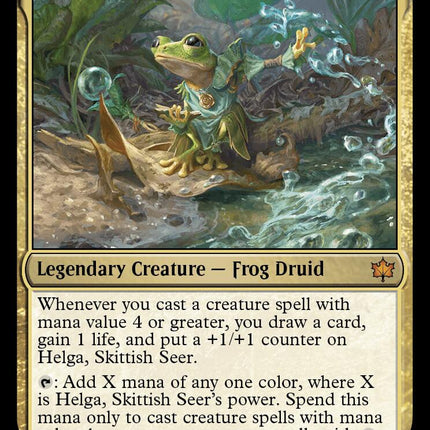 Helga, Skittish Seer [BLB - 217]