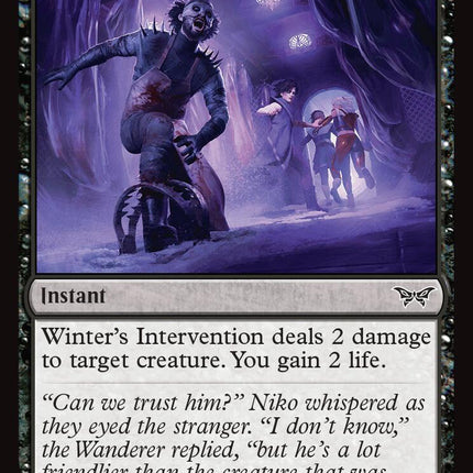 Winter's Intervention [DSK - 123]