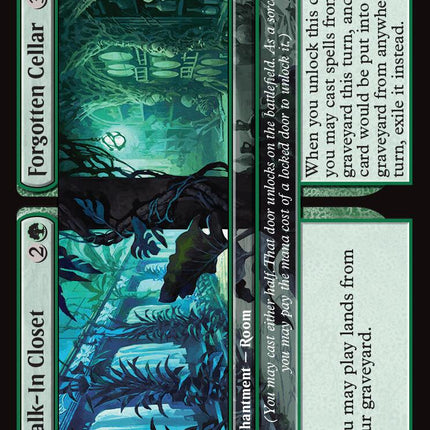 Walk-In Closet // Forgotten Cellar