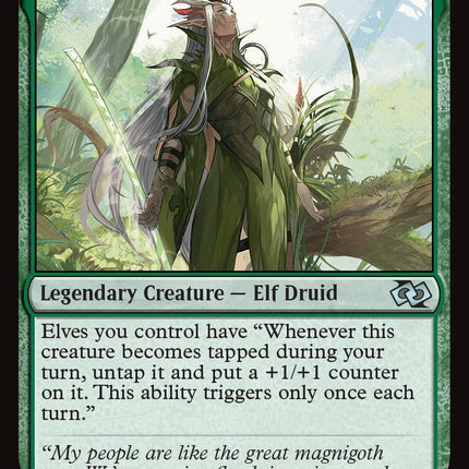 Dionus, Elvish Archdruid (Anime) [J25 - 52]