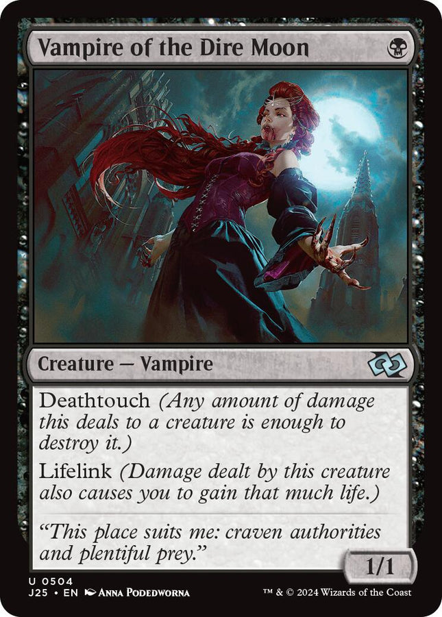 Vampire of the Dire Moon [J25 - 504]