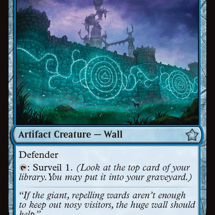 Rune-Sealed Wall [FDN - 49]