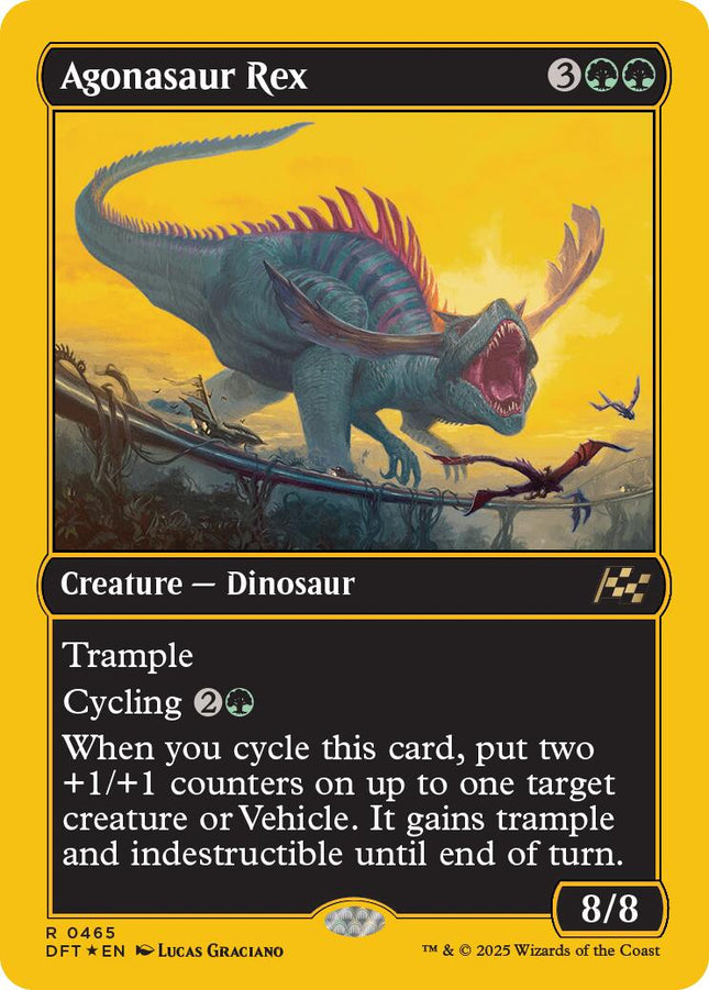Agonasaur Rex (First-Place Foil) [DFT - 465]