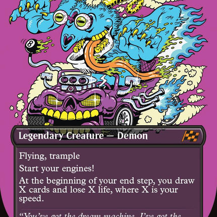 The Speed Demon (Borderless) [DFT - 339]