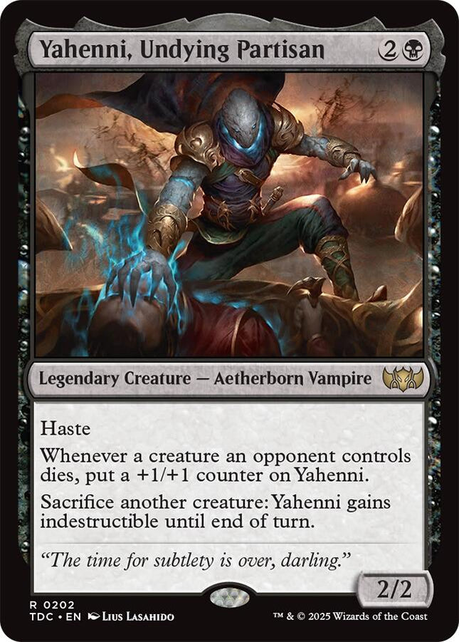Yahenni, Undying Partisan [TDC - 202]