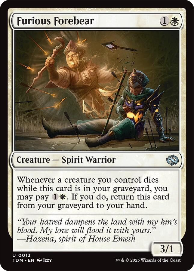 Furious Forebear [TDM - 13]