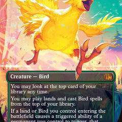 Traveling Chocobo (Borderless) [FIN - 406]