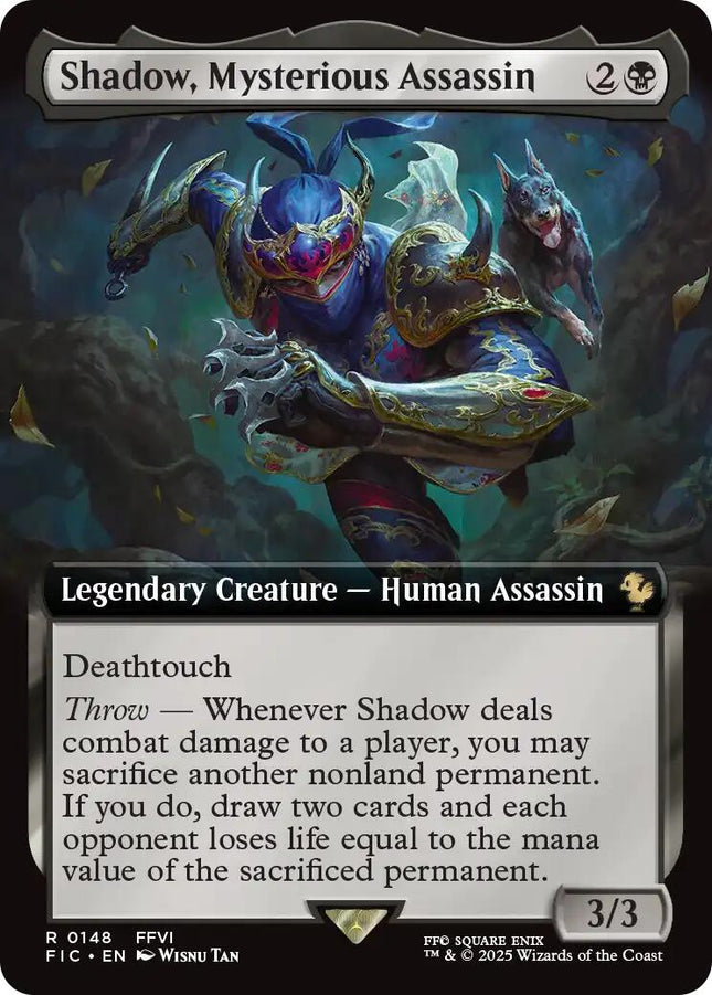 Shadow, Mysterious Assassin (Extended Art) [FIC - 148]