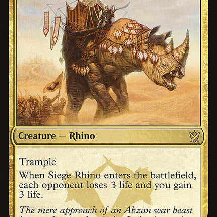Siege Rhino [KTK - 200]